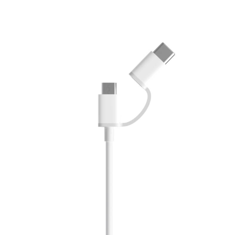 Xiaomi MI 2 IN 1 USB Cable Micro USB To Type C