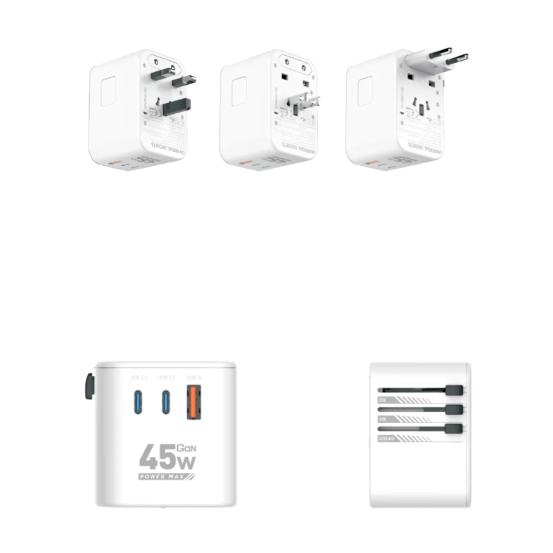 Xzone 45W Travel Converter Adapter X-TA20