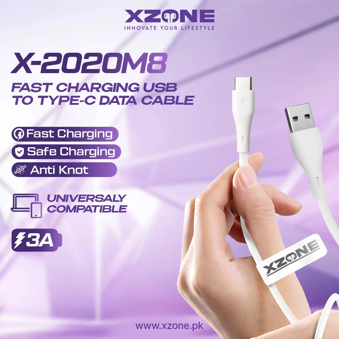 Xzone Usb to Type-C Data Cable 1M X-2020M8