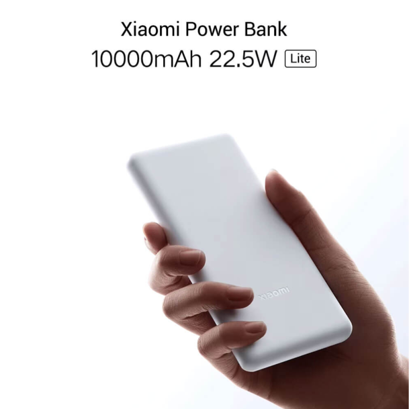 Xiaomi PowerBank 10000mAh 22.5W Lite (Six Months Brand Warranty)