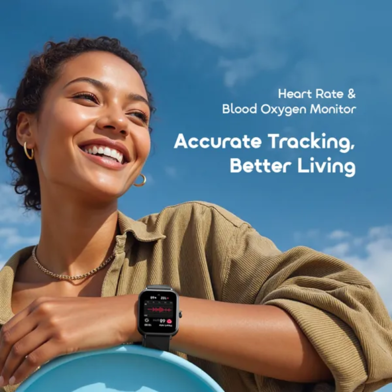 Oraimo Watch Nova 2 Lite 1.93'' AMOLED Full Touch Screen Smart Watch (OSW-814L)