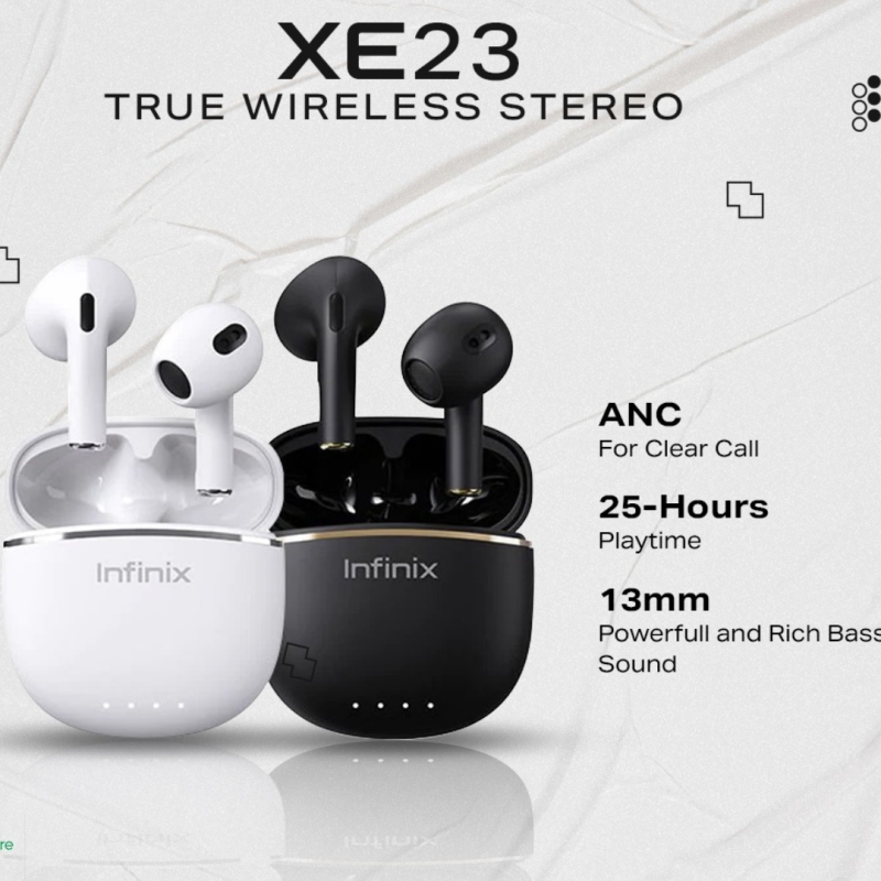 Infinix Lite Clear Vocal Wireless Earbuds XE23