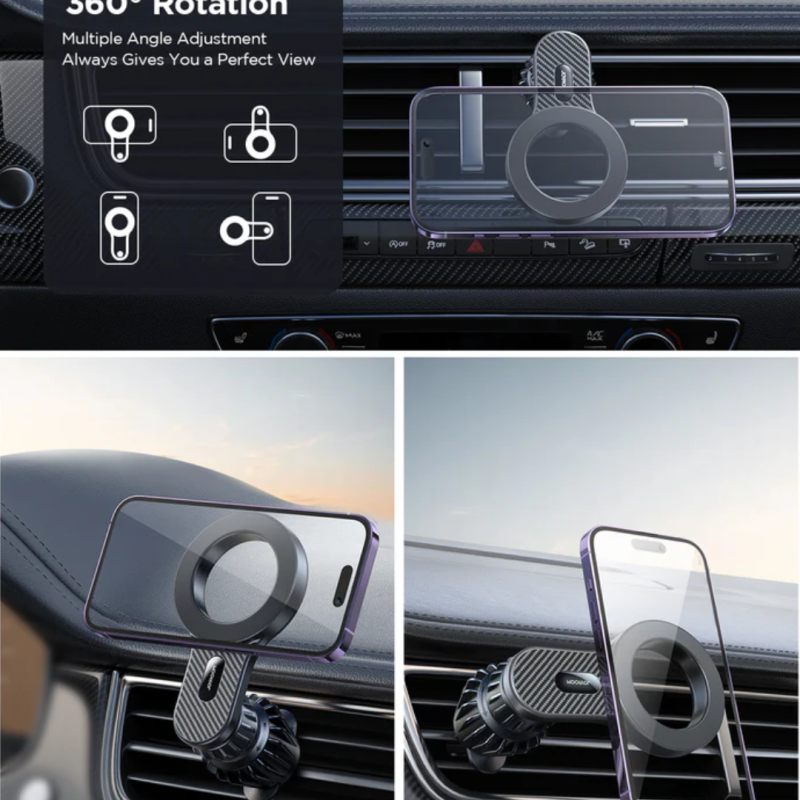 Joyroom Magnetic Car Phone Mount (Air Vent) Black ‚Äì JR-ZS355 Price in Pakistan