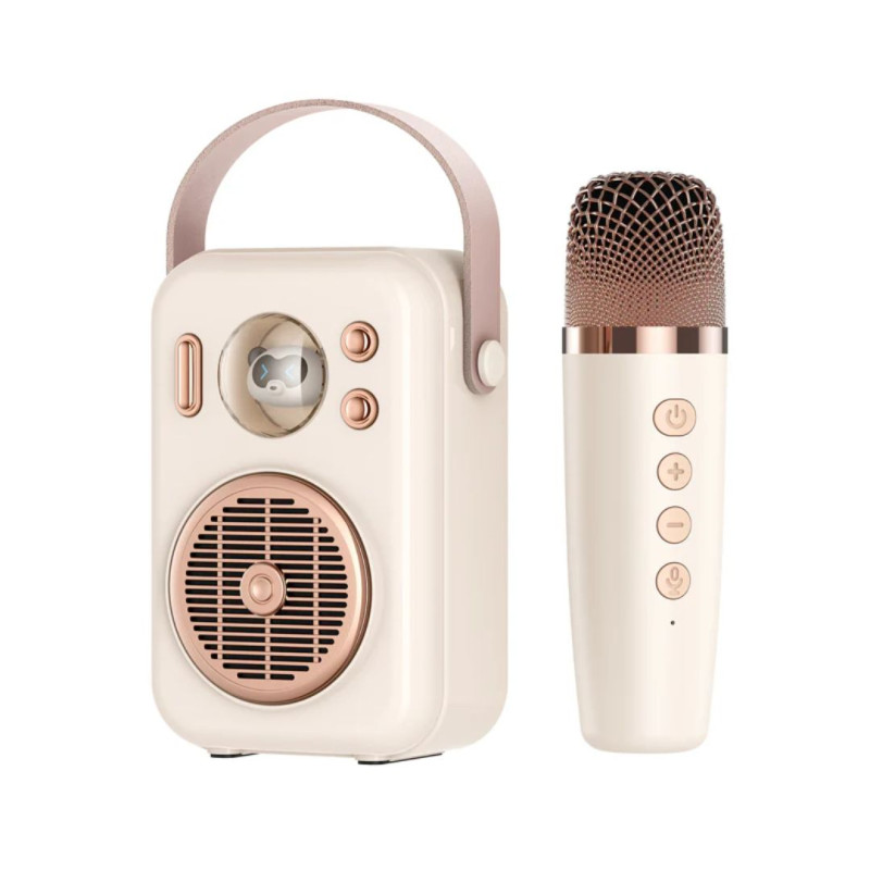 SOUNDPEATS KARAOKE SPEAKER + MIC WITH COLORFUL LIGHTS