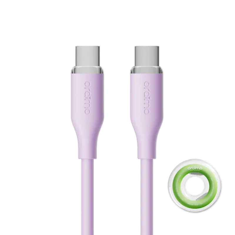 Oraimo SilkLine 1M 60W Type-C to Type-C Data Cable (OCD-115CC)