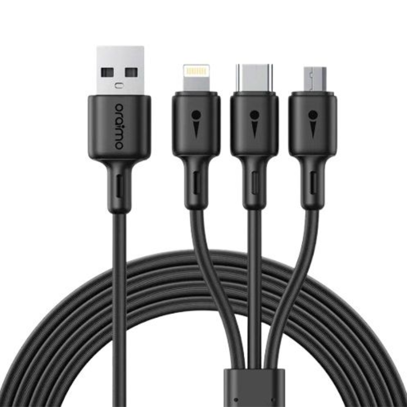 Oraimo Duraline 3 1.2M 3A Cable Black (OCD-X93) Price in Pakistan