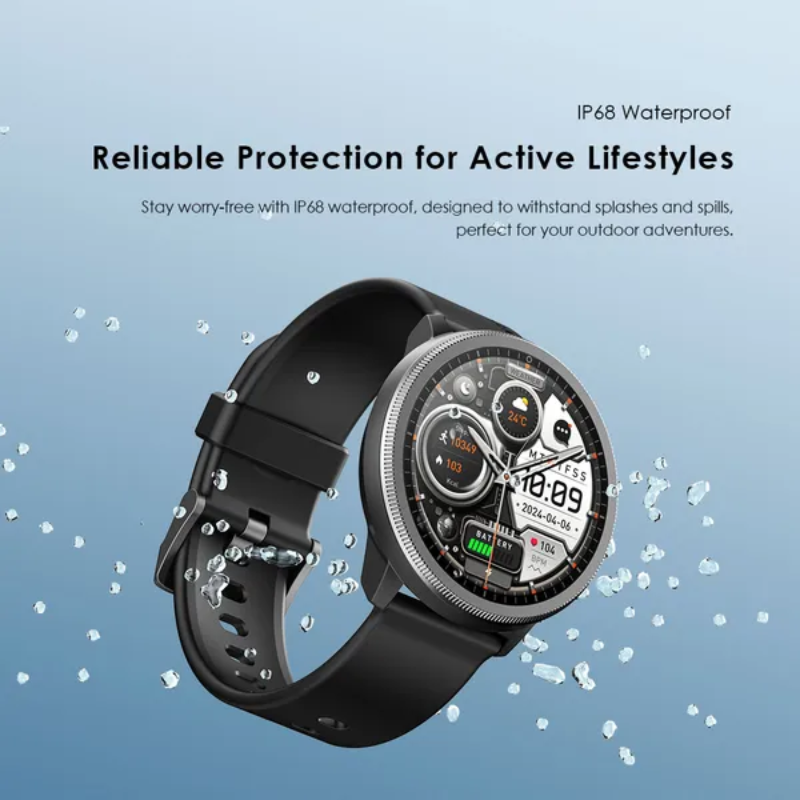 Oraimo Watch 5R 1.43'' Amoled IP68 Smart Watch Black( OSW-820)