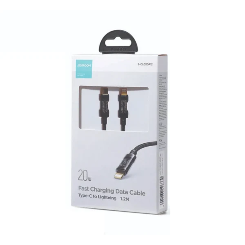 Joyroom 20W Type-C to Lightning Cable 1.2m Black ‚Äì S-CL020A12