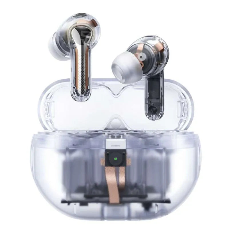 Soundpeats Capsule 3 Pro Earbuds  Ultra Robotic Transparent Hybrid Earbuds