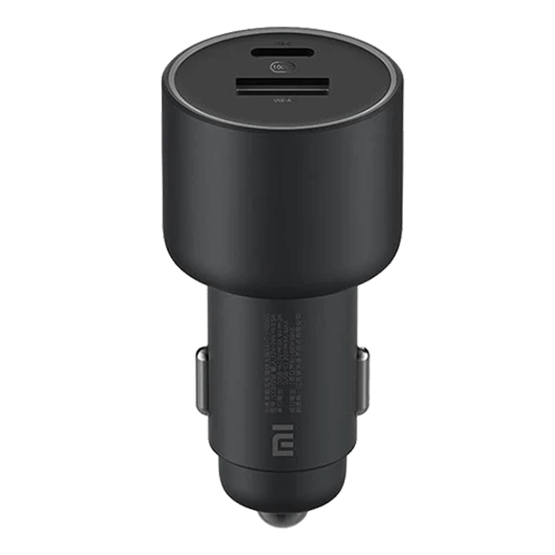 MI 67W CAR CHARGER USB-A + TYPE-C Black (CC07ZM) Price in Pakistan