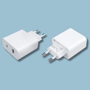 Xiaomi MI 33W Wall Charger (TYPE-A + TYPE-C) (Six Months Brand Warranty)