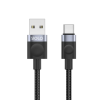 Yolo Flow USB to Type-C Fast Charging Cable Black Y-076