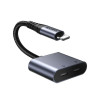 Joyroom Audio-Transfer Series 2-in-1 Audio Adapter (Lightning to Dual Lightning)-Black SY-L02
