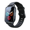 Joyroom Waterproof IP68 Smartwatch With 20mm Silicone Black Strap JR-FT3